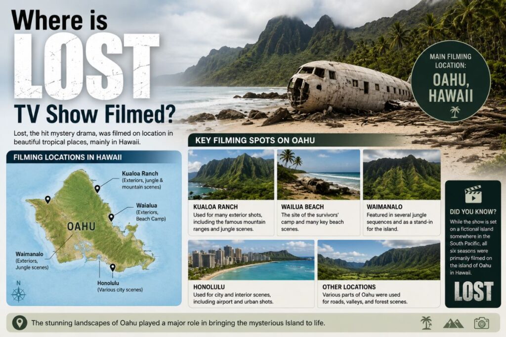 Where is Lost TV Show Filmed